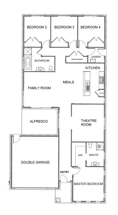 Floorplan of Homely house listing, 143 Moody Street, Koo Wee Rup VIC 3981