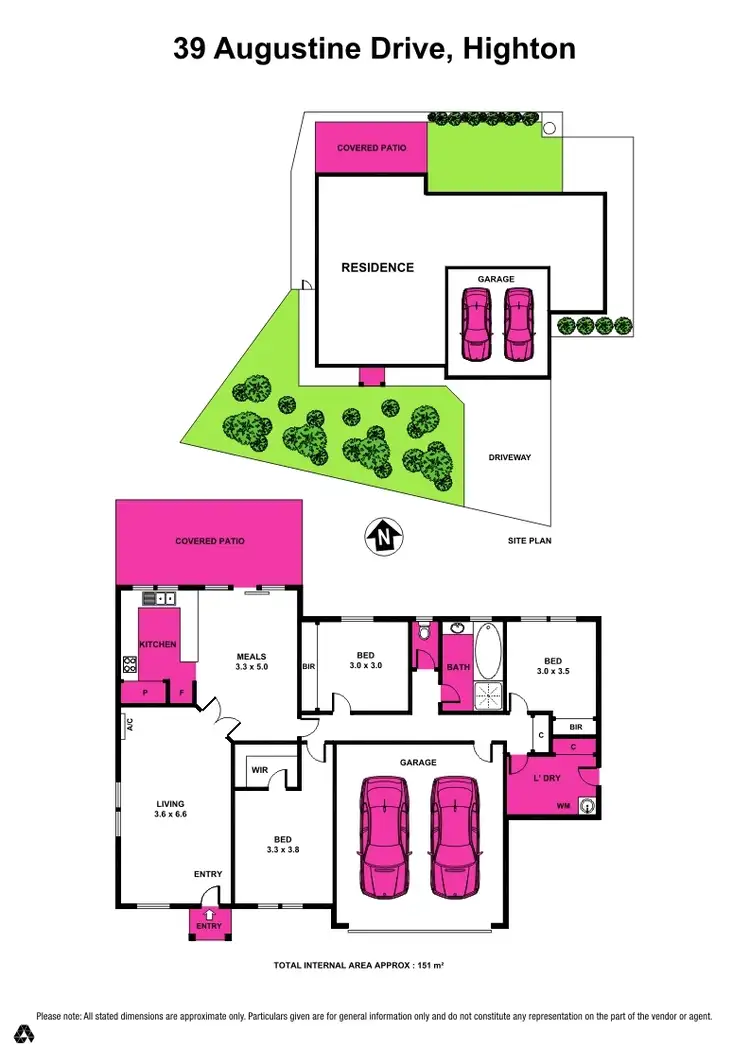 Floorplan of Homely house listing, 39 Augustine Drive, Highton VIC 3216