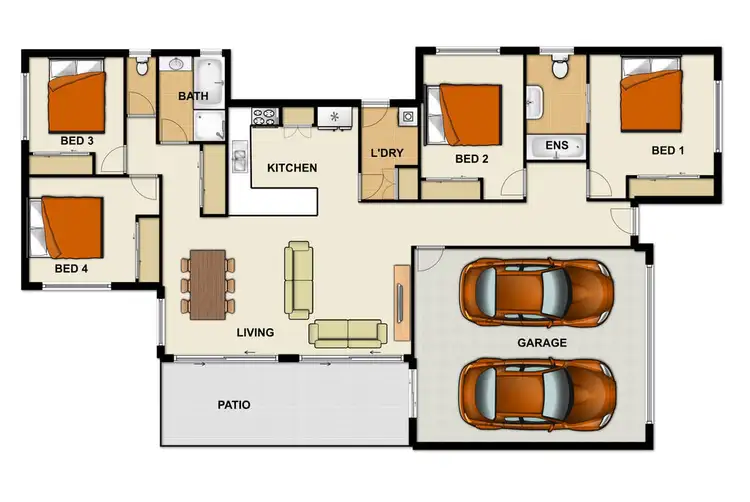 Floorplan of Homely house listing, 9 Cedarwood St, Berrinba QLD 4117