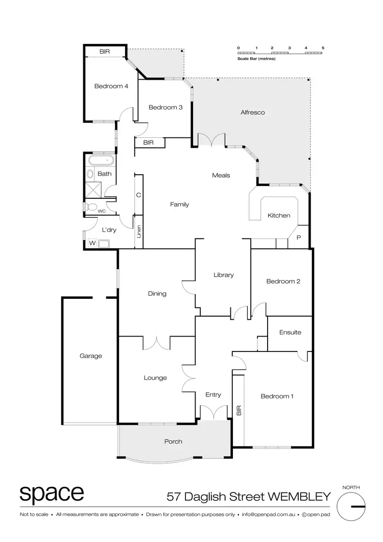 Floorplan of Homely house listing, 57 Daglish Street, Wembley WA 6014