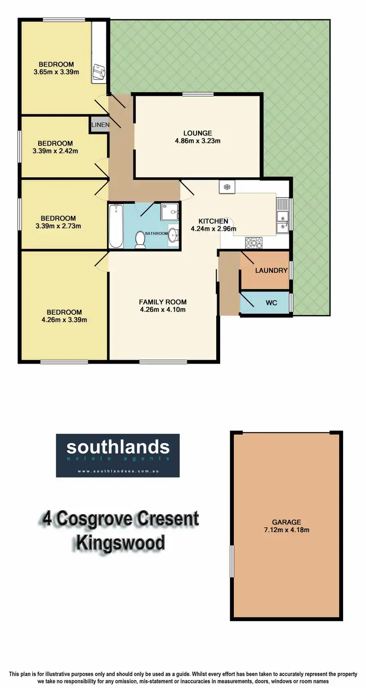 Floorplan of Homely house listing, 4 Cosgrove Crescent, Kingswood NSW 2747
