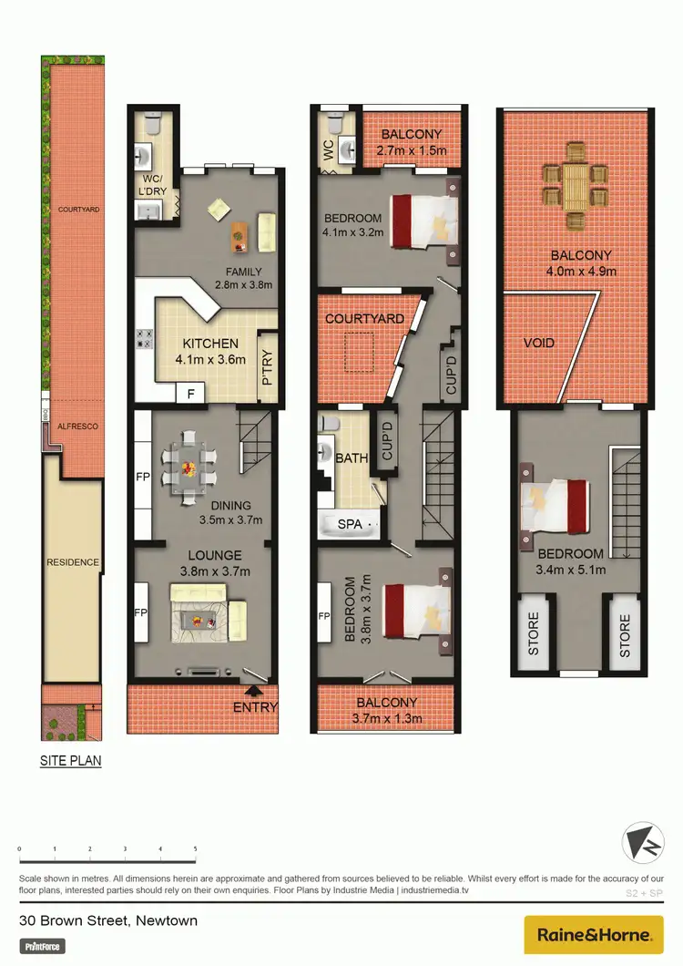 Floorplan of Homely house listing, 30 Brown Street, Newtown NSW 2042
