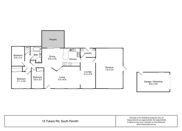 Floorplan of Homely house listing, 13 Tukara Road, South Penrith NSW 2750
