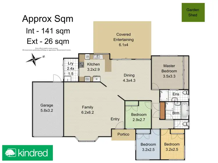 Floorplan of Homely house listing, 9 Spring Road, Kallangur QLD 4503