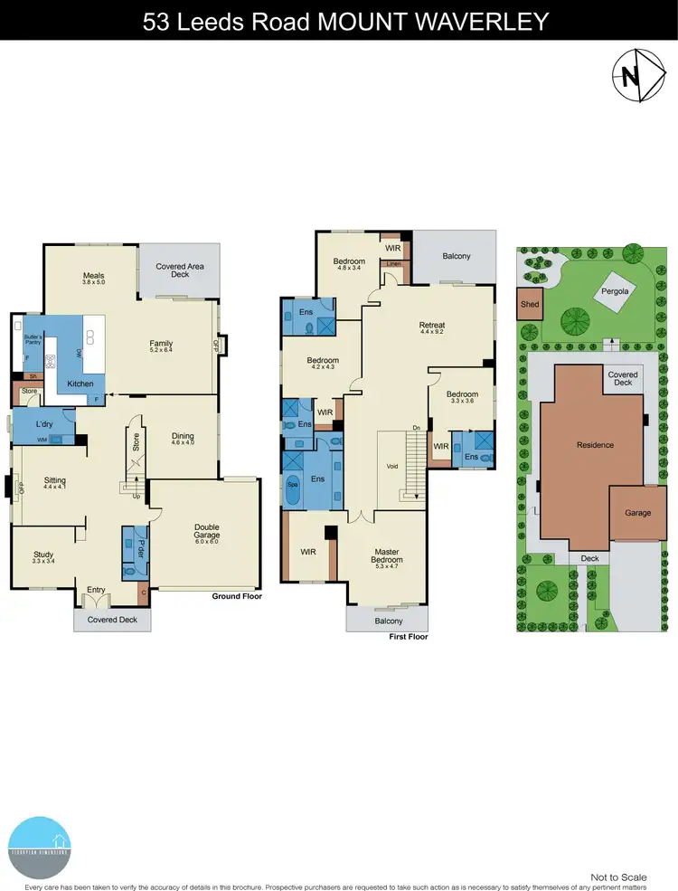 Floorplan of Homely house listing, 53 Leeds Road, Mount Waverley VIC 3149