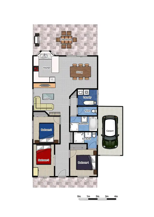 Floorplan of Homely house listing, 57 Oxford Parade, Forest Lake QLD 4078
