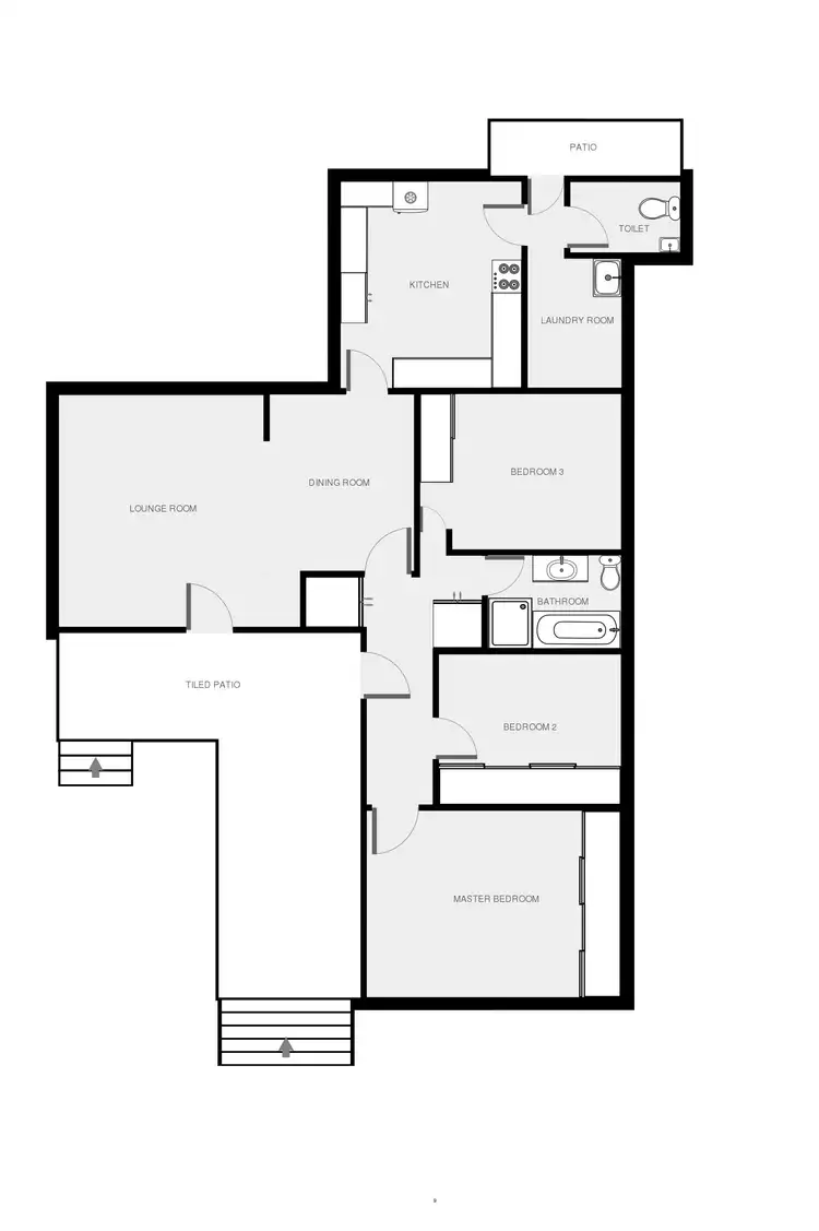Floorplan of Homely house listing, 28 Alfred Street, Dubbo NSW 2830