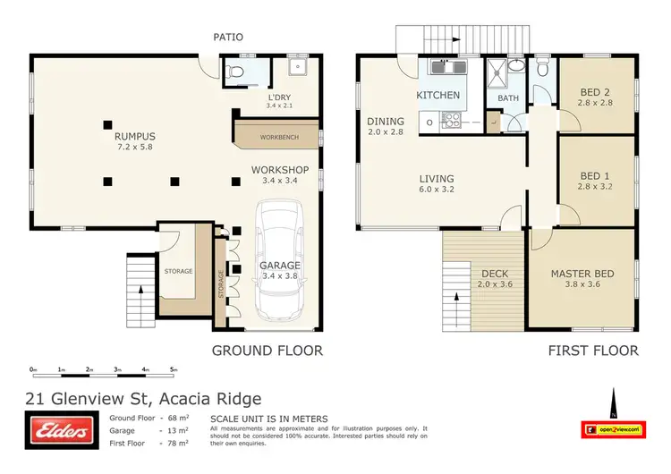 Floorplan of Homely house listing, 21 Glenview Street, Acacia Ridge QLD 4110