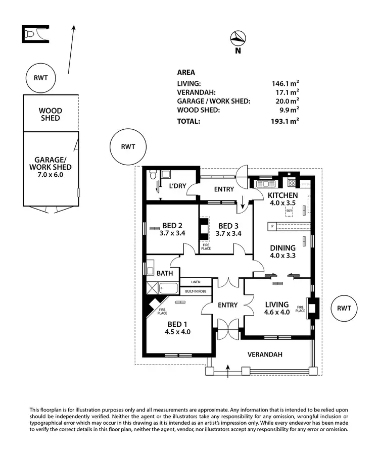 Floorplan of Homely house listing, 22 Manse Road, Strathalbyn SA 5255