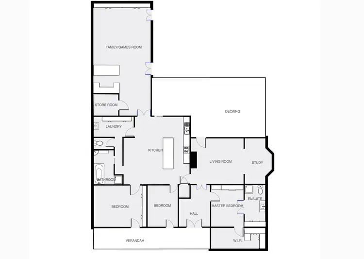 Floorplan of Homely house listing, 77 CADELL STREET, Wentworth NSW 2648