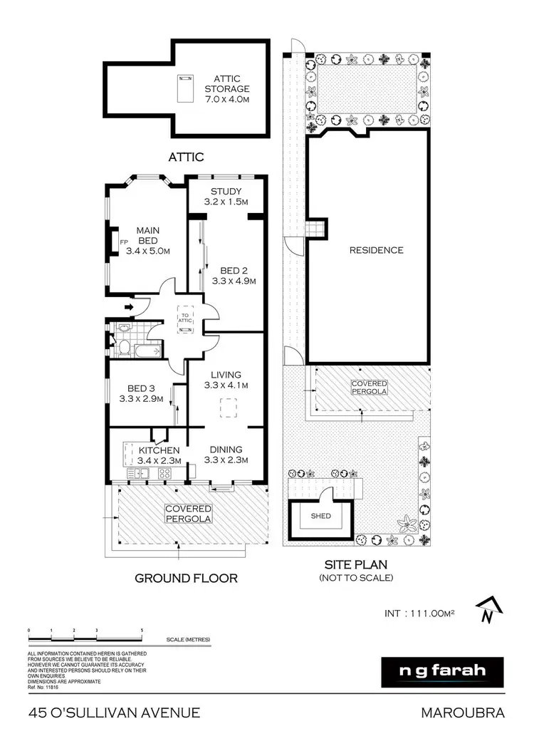 Floorplan of Homely house listing, 45 O'Sullivan Avenue, Maroubra NSW 2035