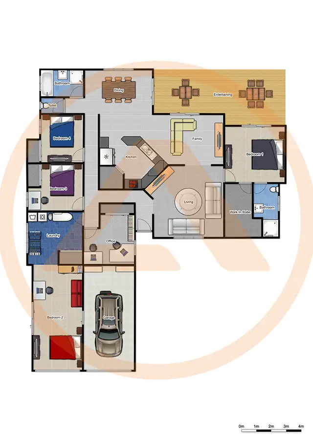 Floorplan of Homely house listing, 6 Cornwall Close, Heritage Park QLD 4118