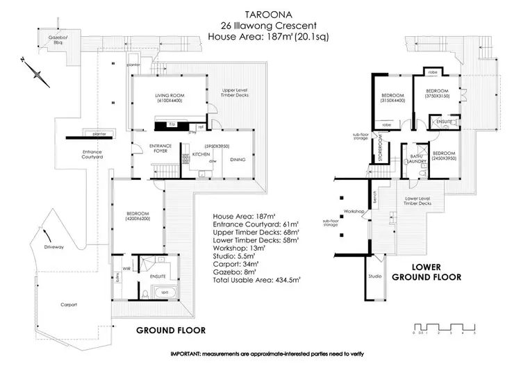 Floorplan of Homely house listing, 26 Illawong Crescent, Taroona TAS 7053