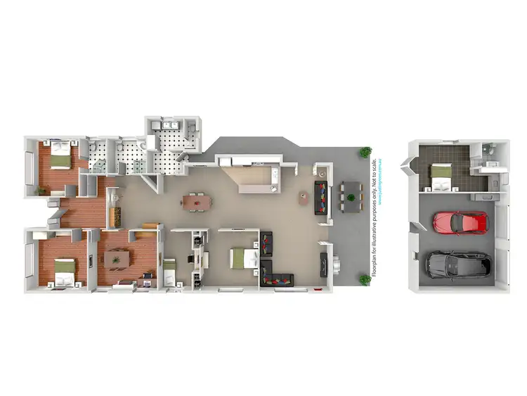 Floorplan of Homely house listing, 21 Oates Avenue, Wagga Wagga NSW 2650