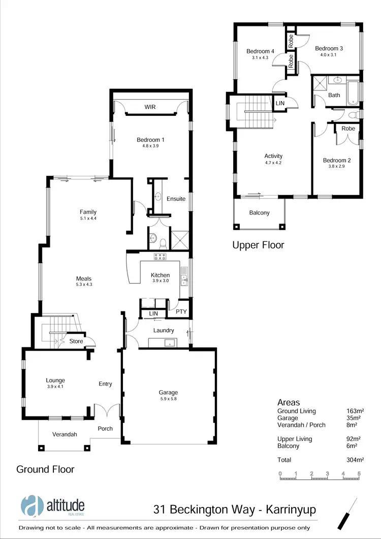 Floorplan of Homely house listing, 31 Beckington Way, Karrinyup WA 6018