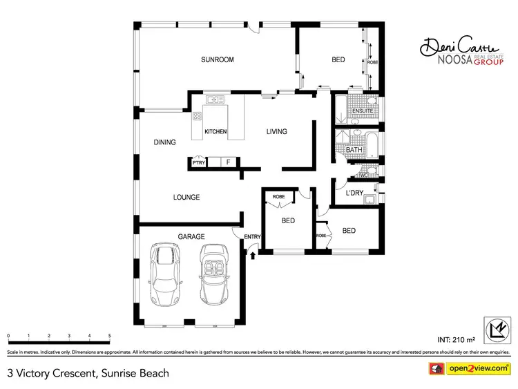 Floorplan of Homely house listing, 3 Victory Crescent, Sunrise Beach QLD 4567