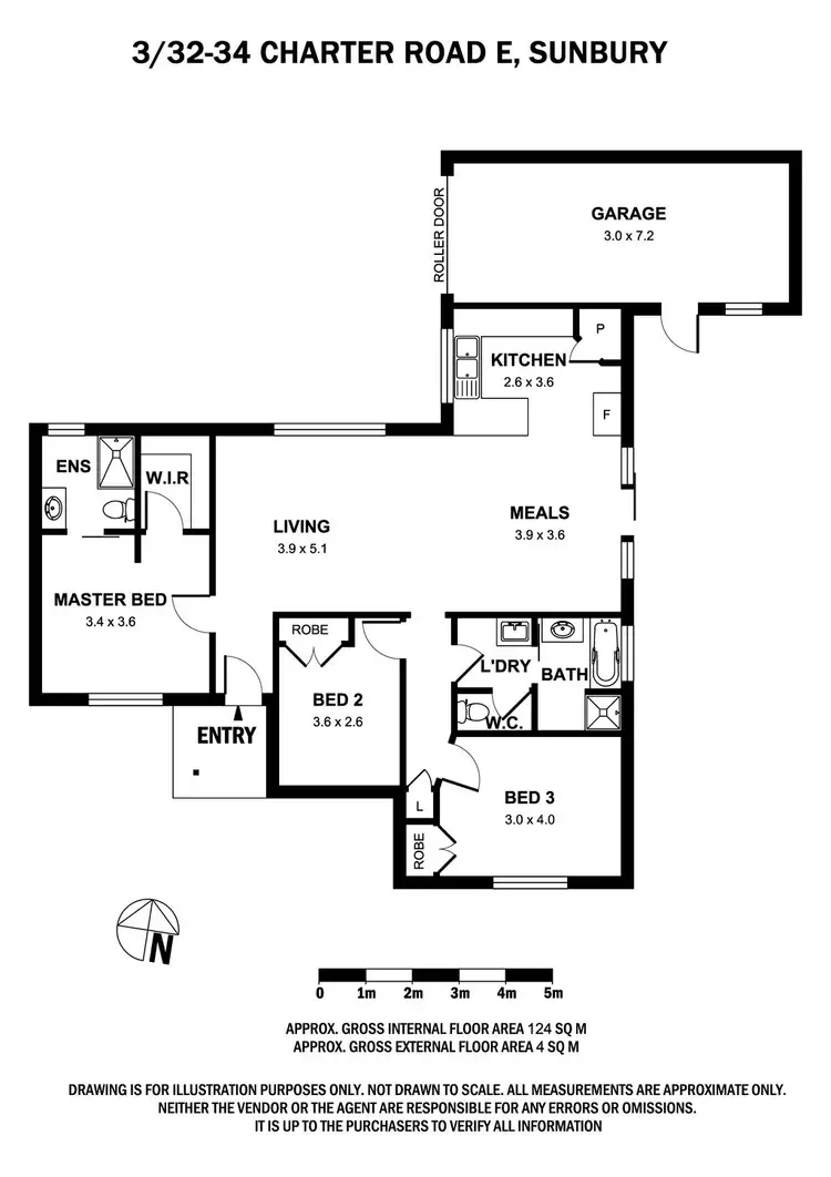Floorplan of Homely house listing, 3/32-34 Charter Road East, Sunbury VIC 3429
