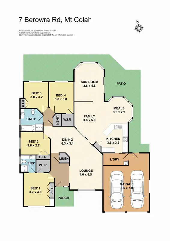 Floorplan of Homely house listing, 7 Berowra Road, Mount Colah NSW 2079