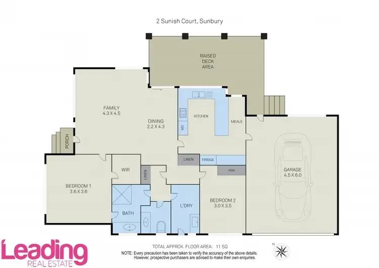 Floorplan of Homely house listing, 2 Sunish Court, Sunbury VIC 3429
