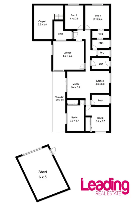 Floorplan of Homely house listing, 7 McCubbin Court, Sunbury VIC 3429