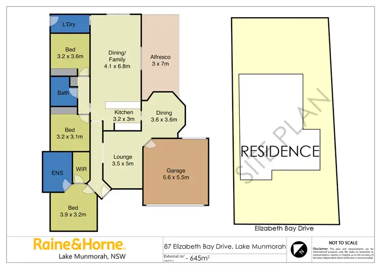 Floorplan of Homely house listing, 87 Elizabeth Bay Drive, Lake Munmorah NSW 2259