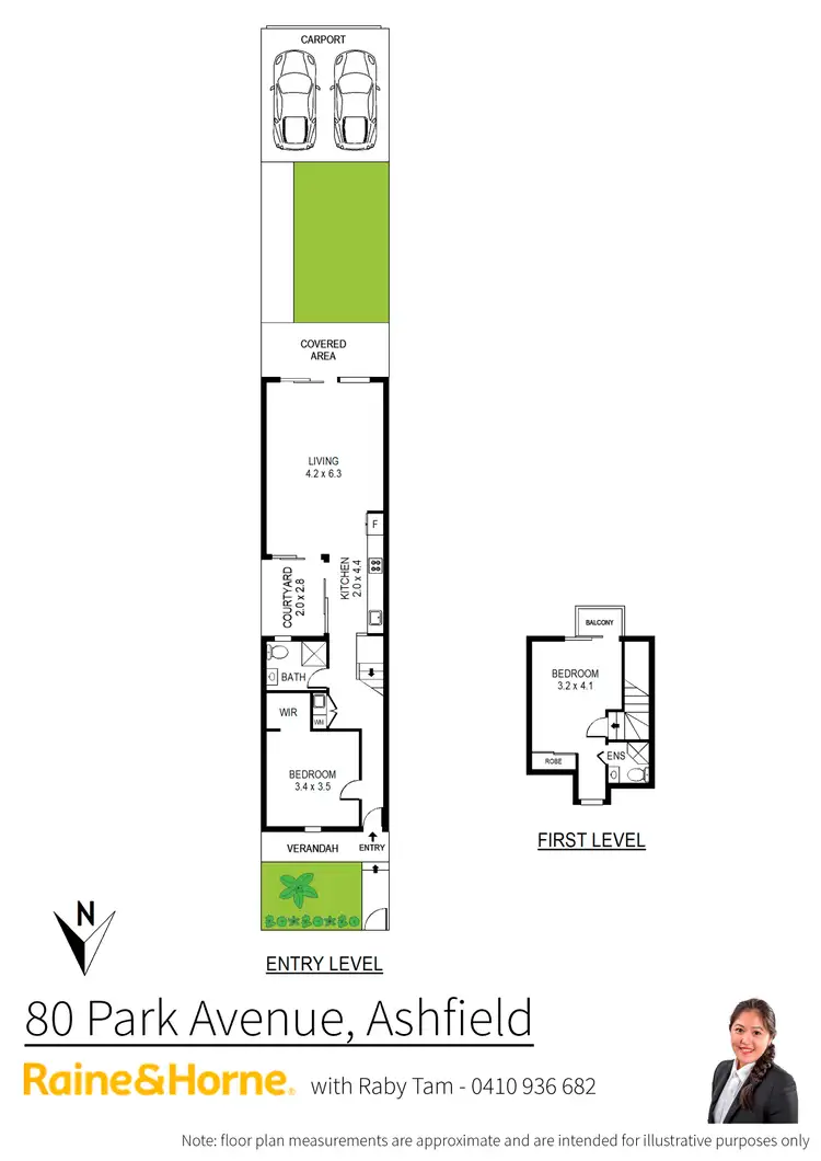 Floorplan of Homely house listing, 80 Park Avenue, Ashfield NSW 2131