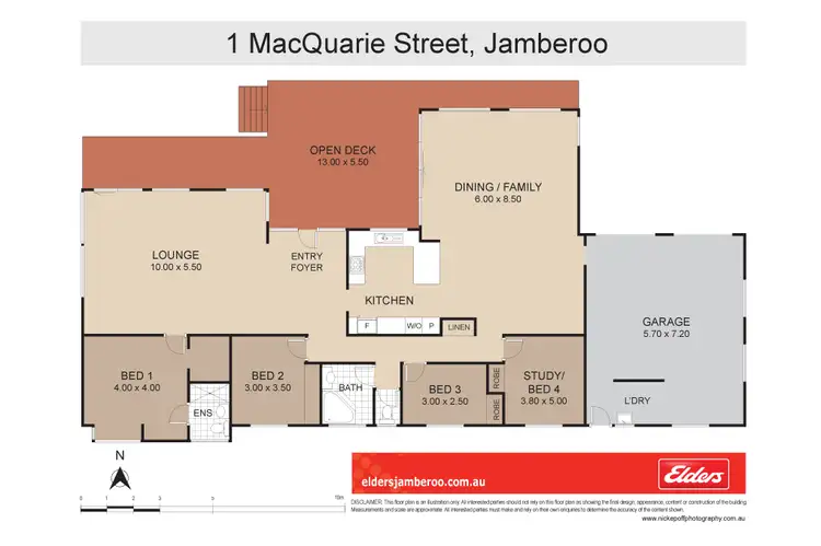 Floorplan of Homely house listing, 1 Macquarie Street, Jamberoo NSW 2533
