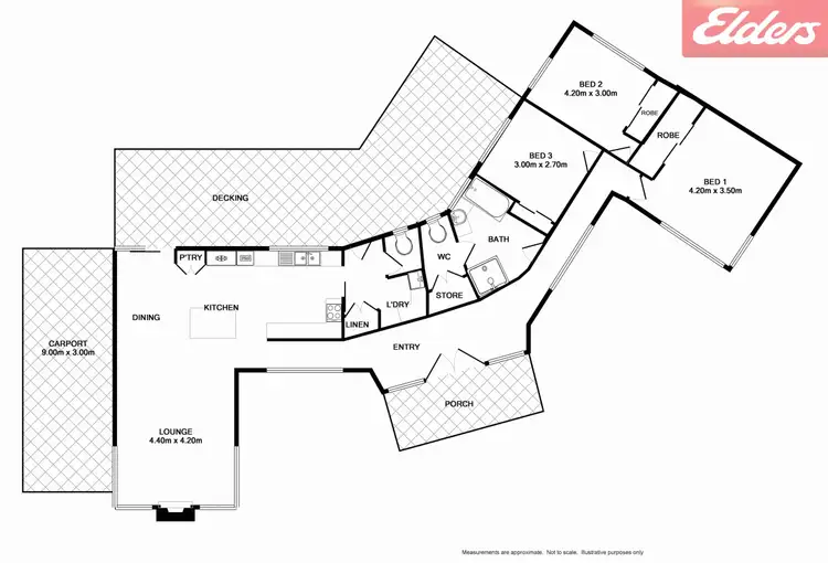 Floorplan of Homely house listing, 308 Rau Street, East Albury NSW 2640
