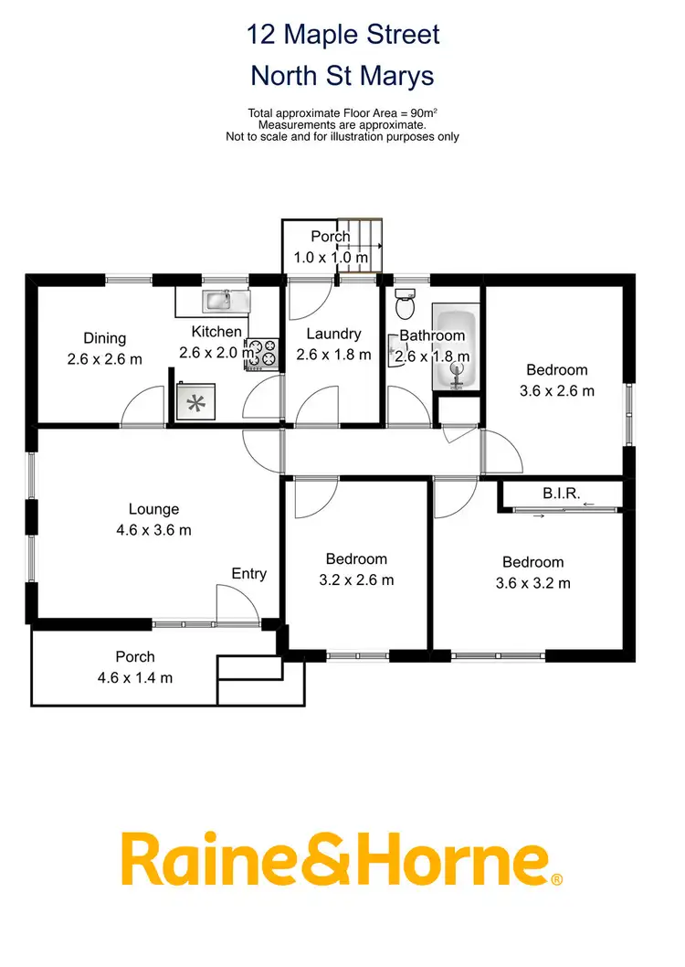 Floorplan of Homely house listing, 12 Maple Road, North St Marys NSW 2760