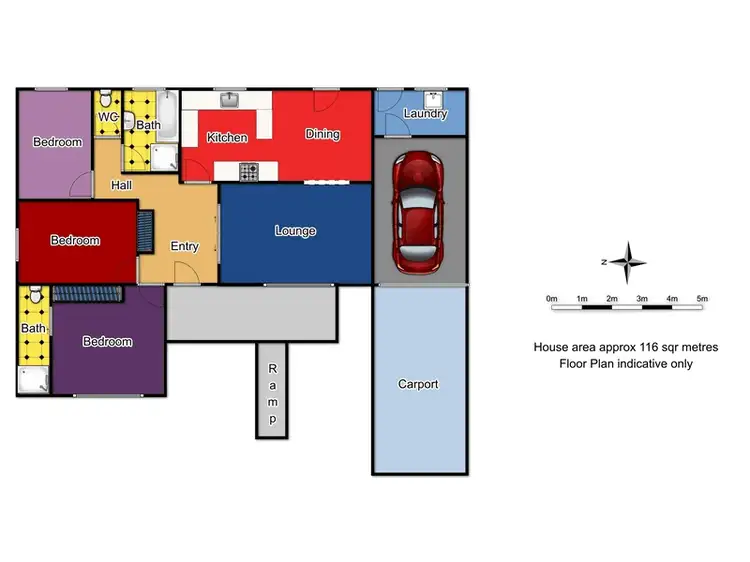 Floorplan of Homely house listing, 4 Talinga Place, Orange NSW 2800