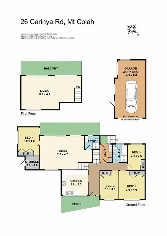 Floorplan of Homely house listing, 26 Carinya Road, Mount Colah NSW 2079