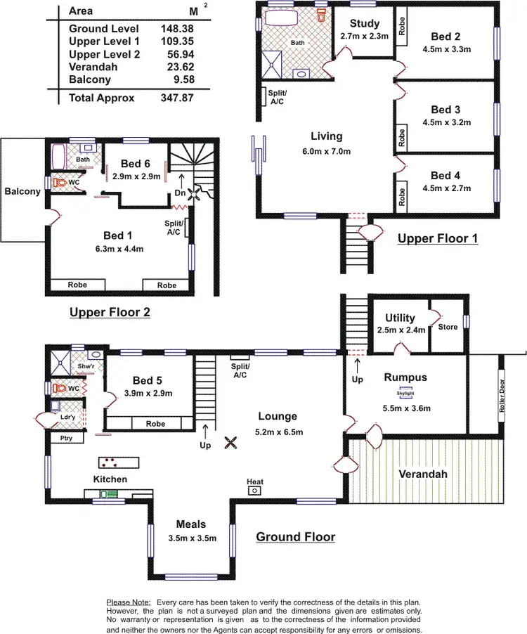 Floorplan of Homely house listing, 87 Hooper Road, Kersbrook SA 5231