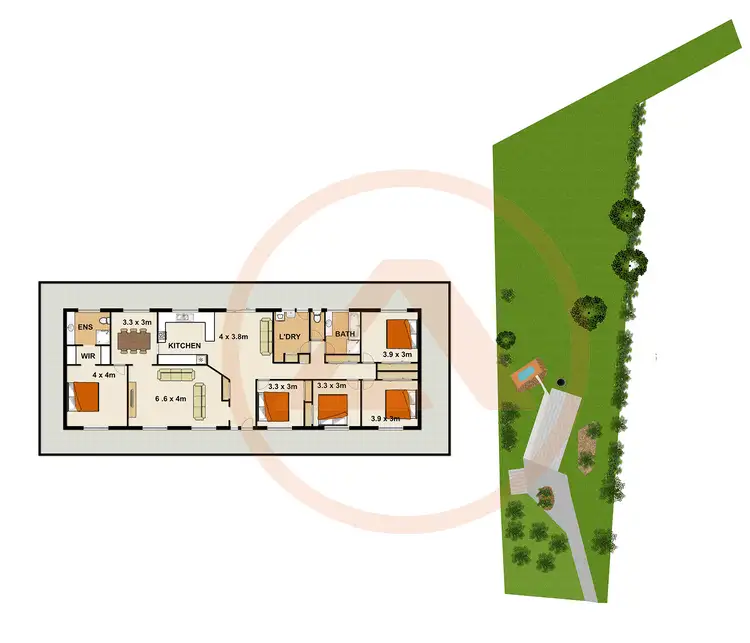 Floorplan of Homely house listing, 87-89 Sheils Road, Chambers Flat QLD 4133