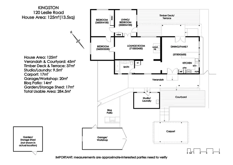 Floorplan of Homely house listing, 120 Leslie Road, Kingston TAS 7050