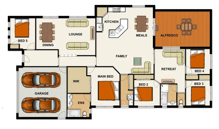 Floorplan of Homely house listing, 22 Sandalwood Street, Heathwood QLD 4110