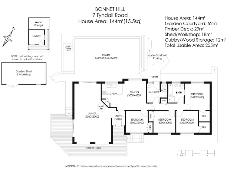 Floorplan of Homely house listing, 7 Tyndall Road, Bonnet Hill TAS 7053