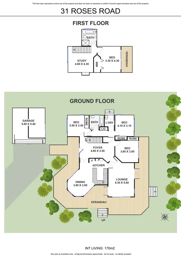 Floorplan of Homely house listing, 31 Roses Road, Federal NSW 2480