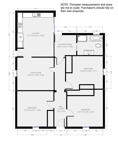 Floorplan of Homely house listing, 216 DeBoos Street, Temora NSW 2666