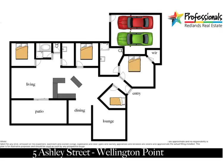 Floorplan of Homely house listing, 5 Ashley Court, Wellington Point QLD 4160