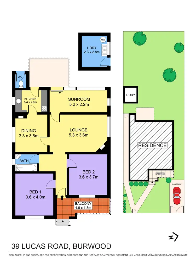Floorplan of Homely house listing, 39 Lucas Road, Burwood NSW 2134