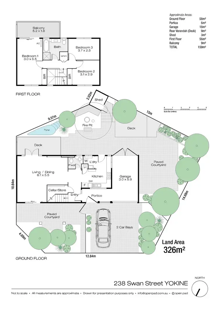 Floorplan of Homely house listing, 238 Swan Street, Yokine WA 6060