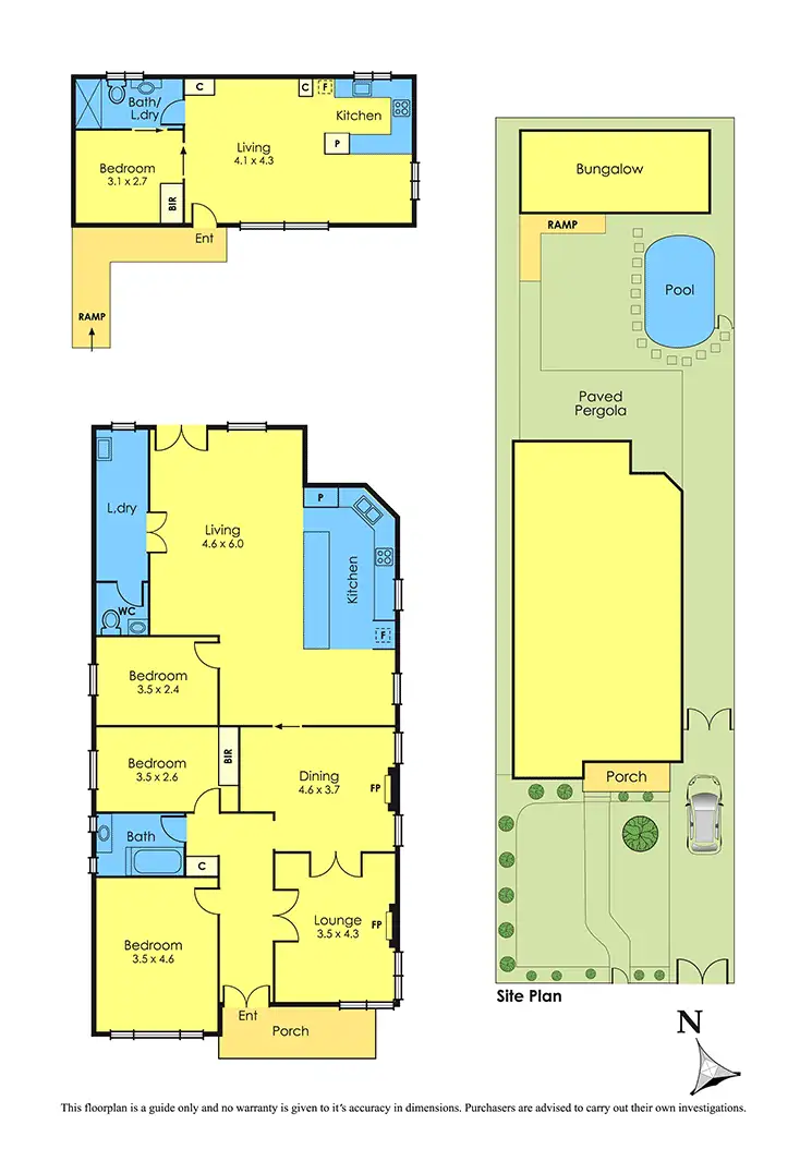 Floorplan of Homely house listing, 290 Somerville Road, Kingsville VIC 3012