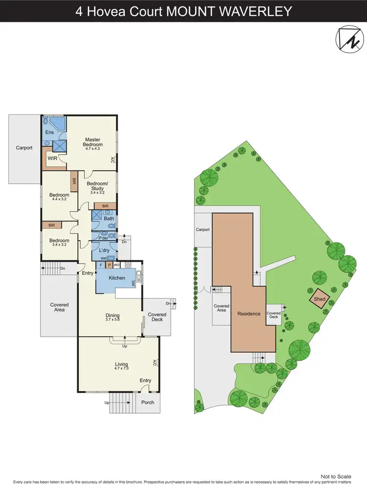 Floorplan of Homely house listing, 4 Hovea Court, Mount Waverley VIC 3149