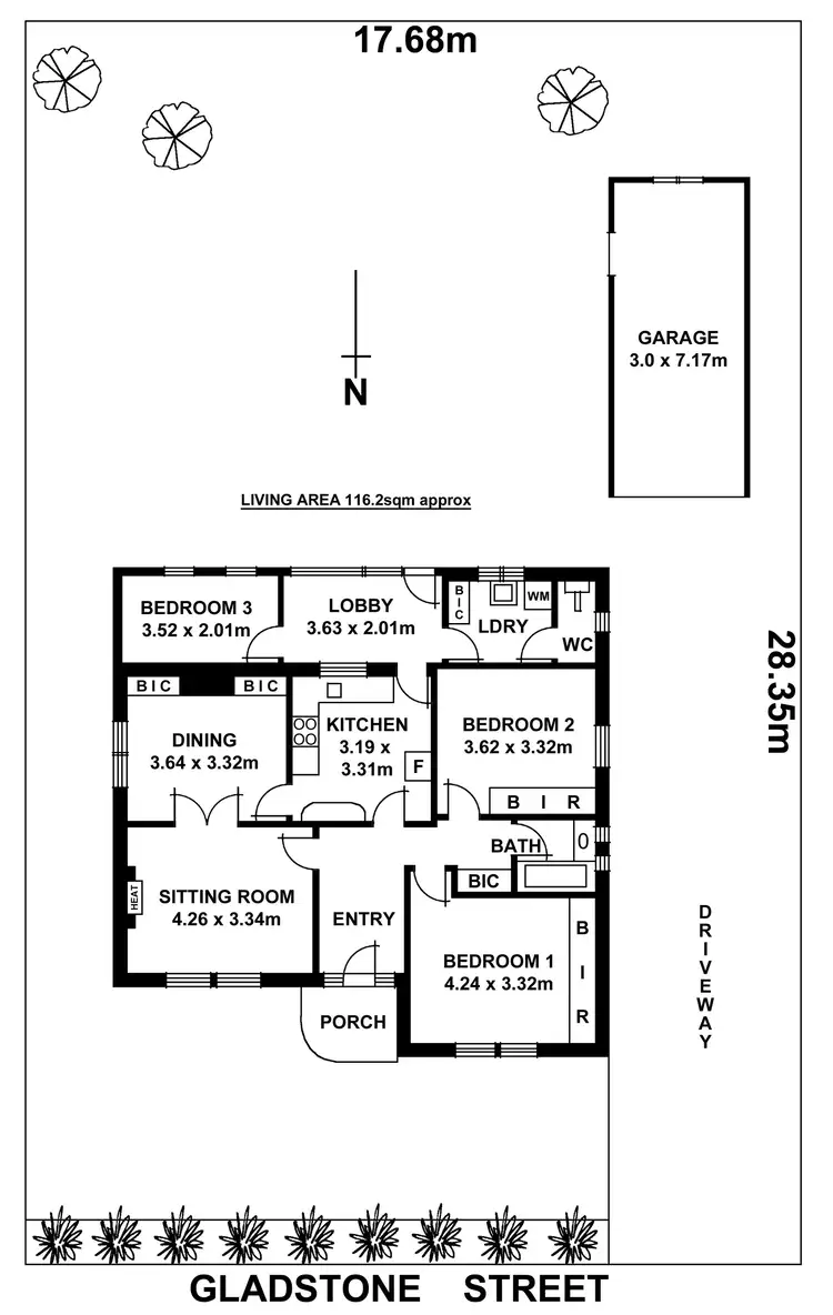 Floorplan of Homely house listing, 69 Gladstone Road, Prospect SA 5082