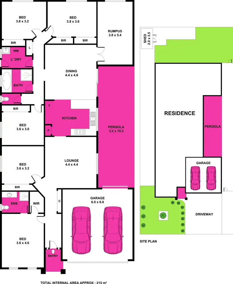 Floorplan of Homely house listing, 6 View Bella Road, Curlewis VIC 3222