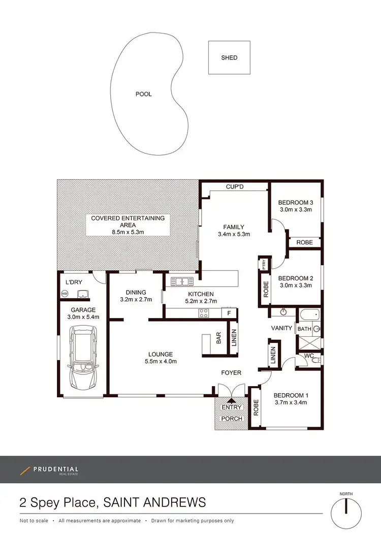 Floorplan of Homely house listing, 2 Spey Place, St Andrews NSW 2566