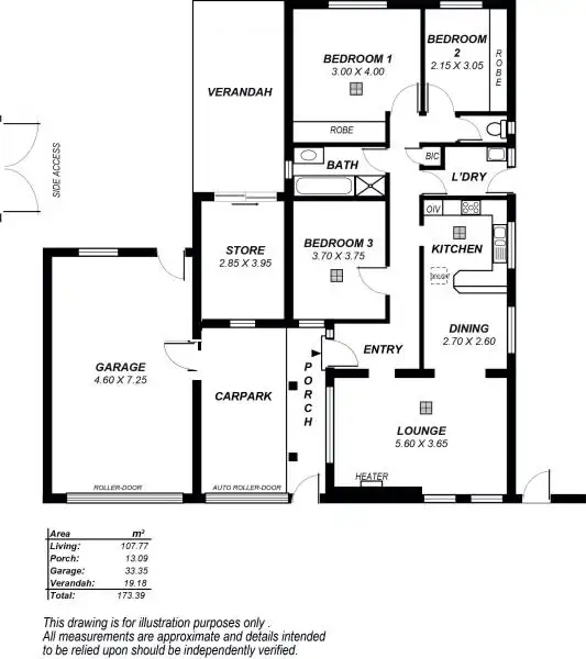 Floorplan of Homely house listing, 55 Londonderry avenue, Salisbury Downs SA 5108