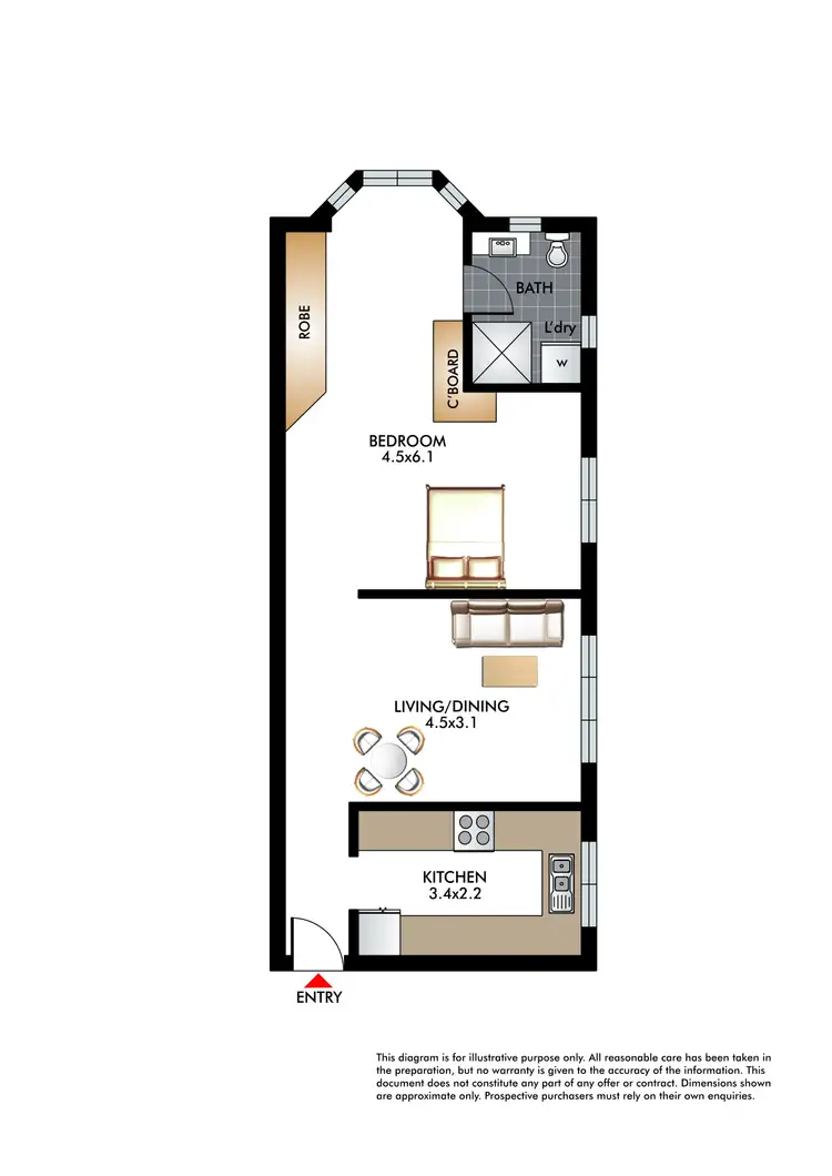 Floorplan of Homely apartment listing, 4/54 Streatfield Road, Bellevue Hill NSW 2023