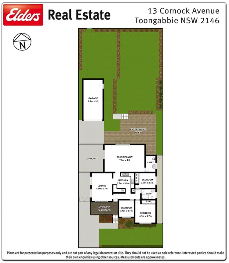 Floorplan of Homely house listing, 13 Cornock Avenue, Toongabbie NSW 2146