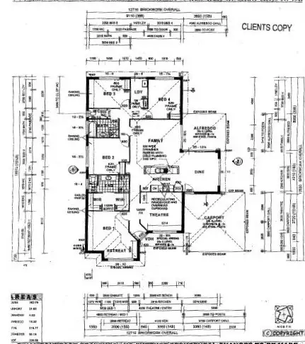 Floorplan of Homely house listing, 6 Kookynie Loop, Baldivis WA 6171